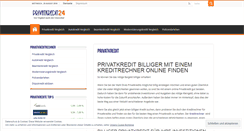 Desktop Screenshot of privatkredit-24.com